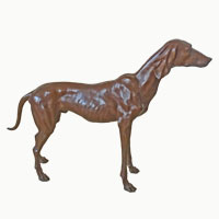 Greyhound statue