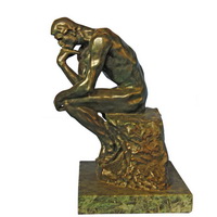 Greek thinking statue