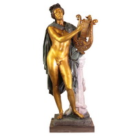 Antique bronze figure