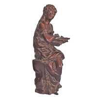 Bronze girl statue