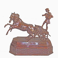 Bronze gifts statue