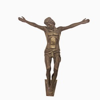 Bronze Jesus statue