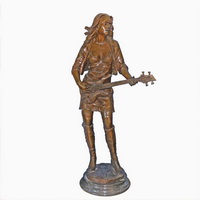 Copper statue