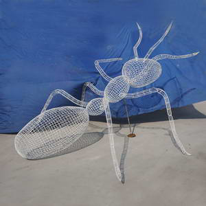 Insect wire sculpture
