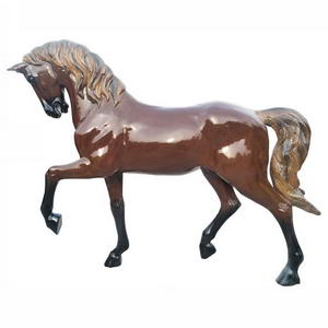 life size horse statue fiberglass