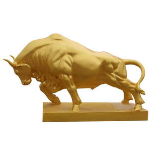 golden bull statue