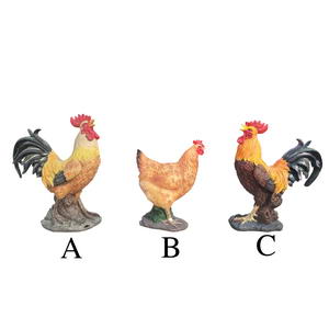 Chicken statues