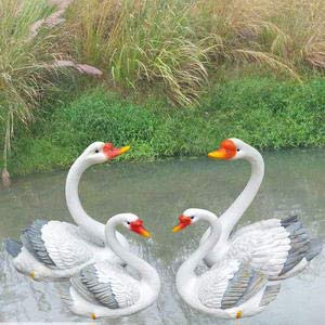 life size swan statue