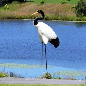 giant crane statues