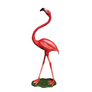 giant flamingo statues