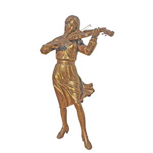 Fiberglass music statues