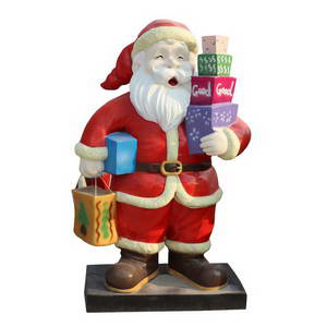 Santa statue sculpture