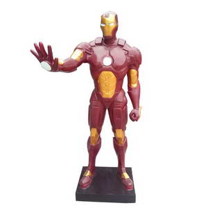 Life size iron man statue