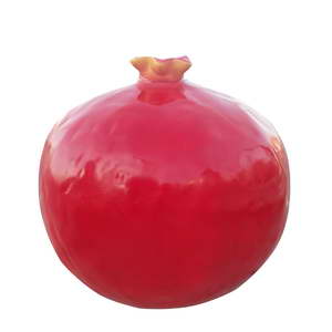 Garden pomegranate sculpture