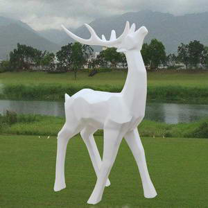 deer garden statue