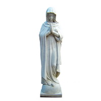 marble Blessed mother statue