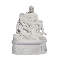 marble pieta statue