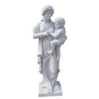 Mary holding Jesus statue