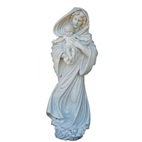 Madonna and child statue