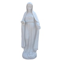 Immaculate heart of Mary statue