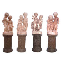 children garden statues