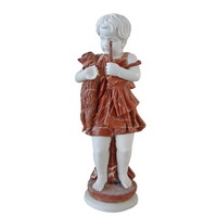 garden girl statue