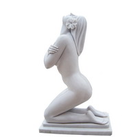 Naked female statue