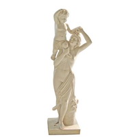 mother and child statue