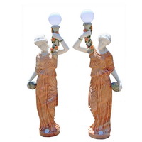 Marble statue lamp
