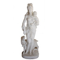 mother child statue