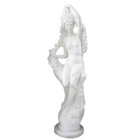 Flower goddess statue