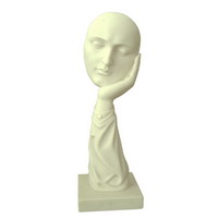 Modern bust sculpture