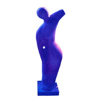 Abstract modern sculpture