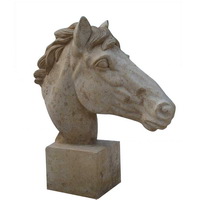 horse head sculpture