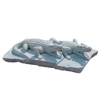 crocodile statue