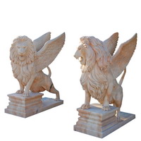 marble Winged lion statue