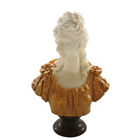 female bust sculpture