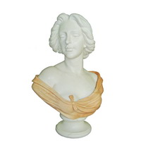 Marble female bust