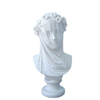 marble statue veil