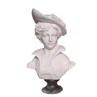 woman bust sculpture