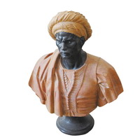 African bust sculpture