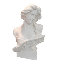 marble female bust