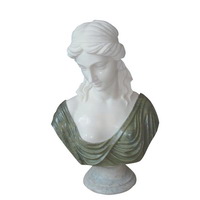 Marble half bust