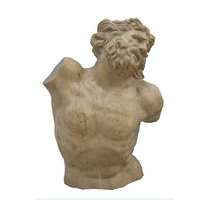 marble half body statue