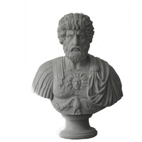 Roman sculpture head