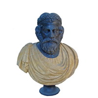 decorative marble bust sculptures