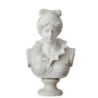 lady bust statue