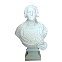 large bust statue