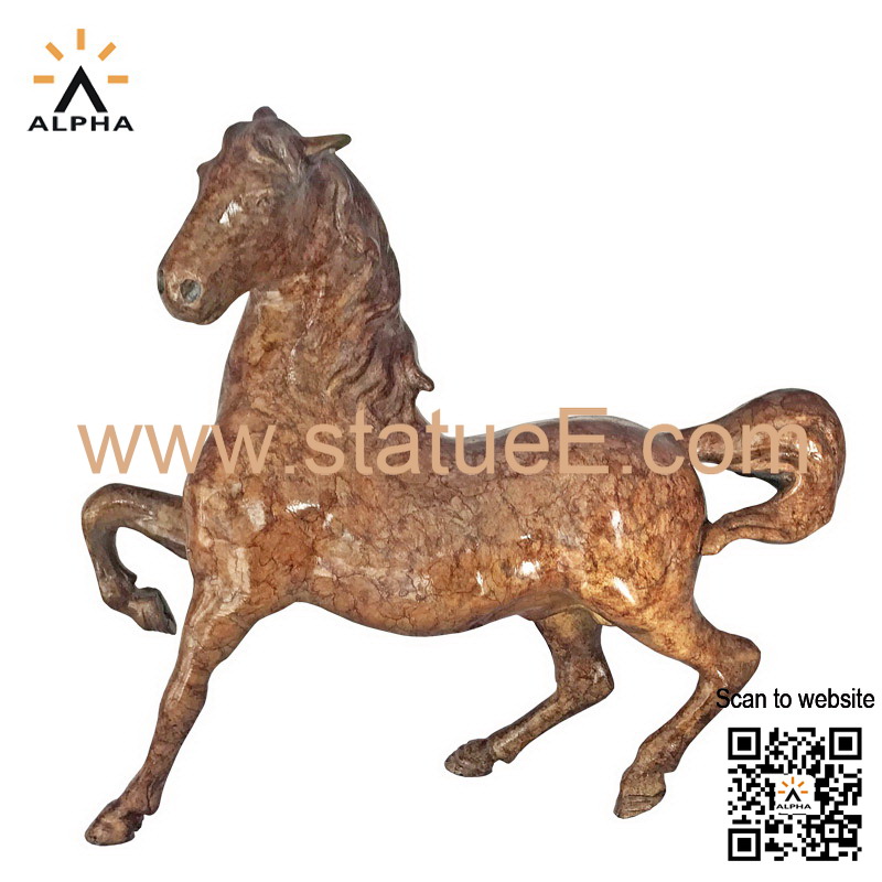 Bronze horse