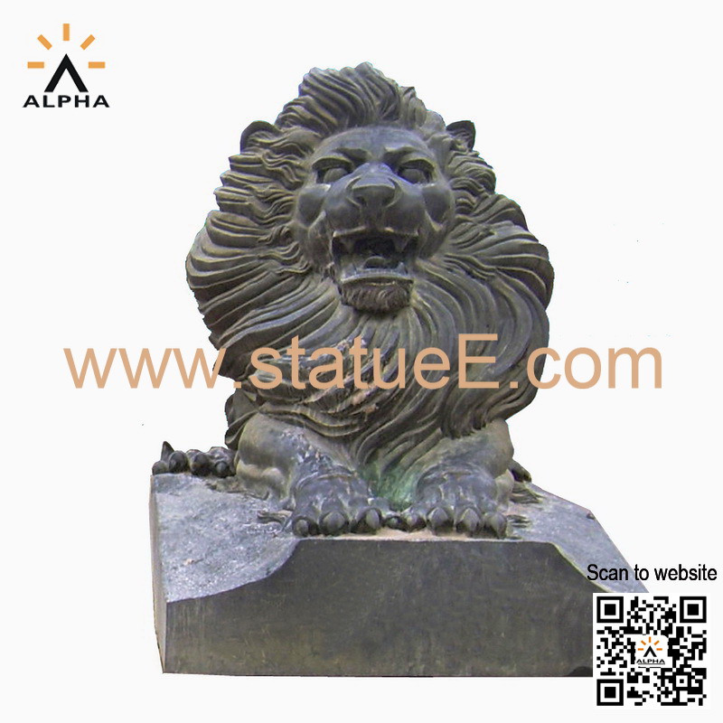 Bronze lion statues for sale